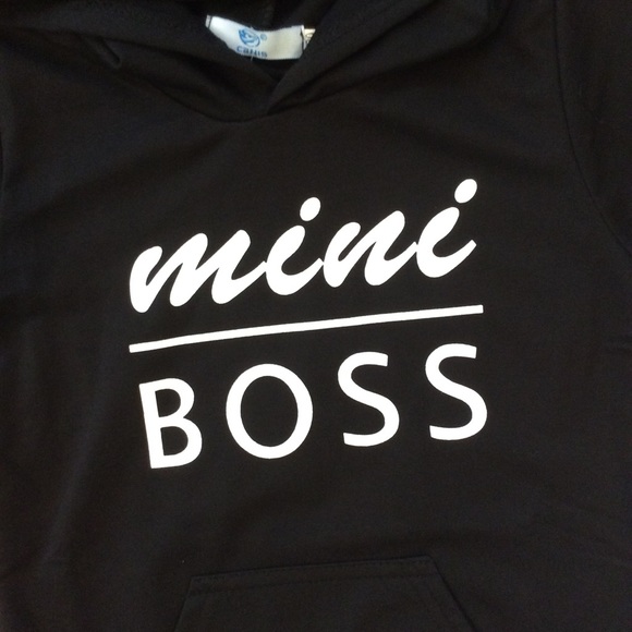 Toddler Unisex MINI BOSS Hoodie - Picture 2 of 2